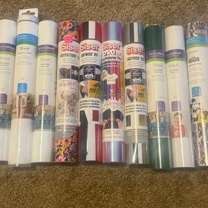 Siser and Cricut Vinyl Roll Set
